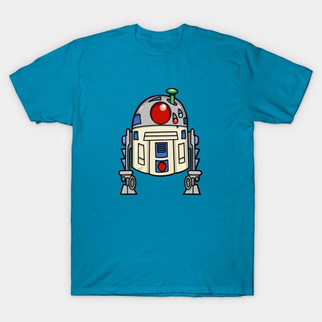 Vintage Droid T-Shirt by NikInked